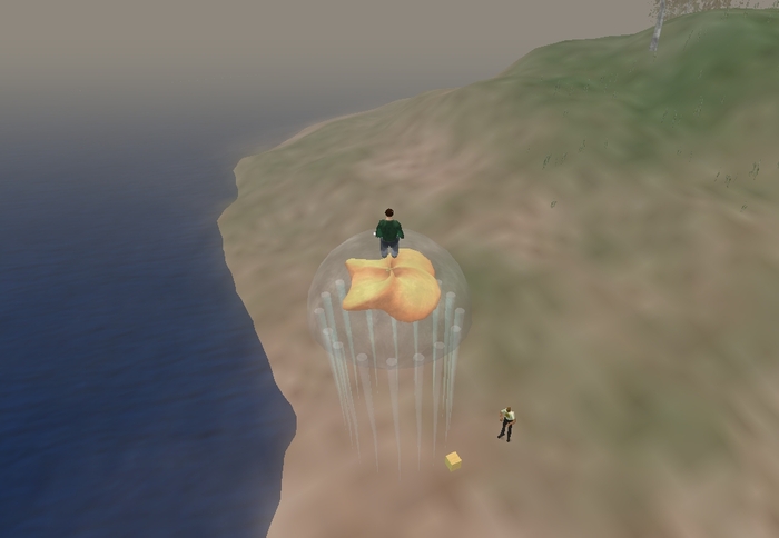 Rideable Ghost Jelly Fish