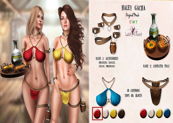 Luas Haley Top Red