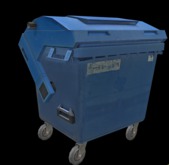 Garbage Container 4 prim mesh