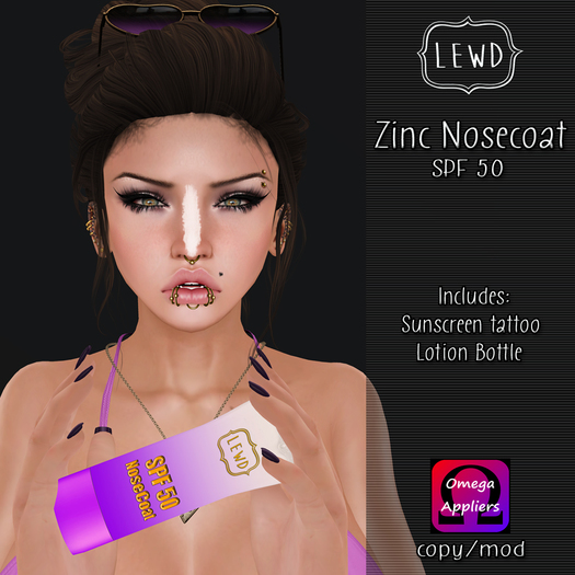 : Lewd :  Zinc Nosecoat *(wear to unpack)