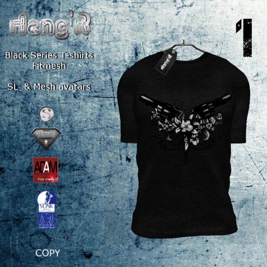 [Hang'R] Black Series T-shirt 1