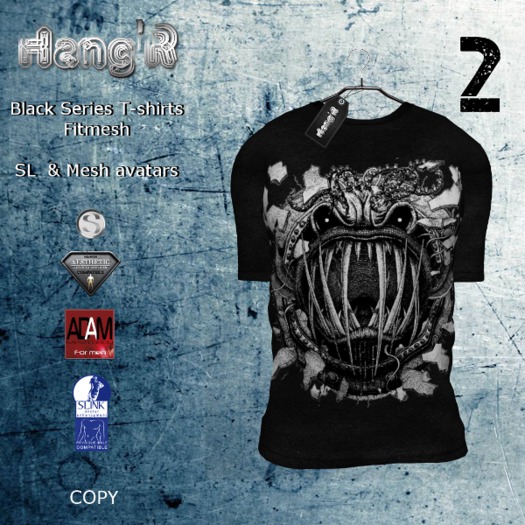 [Hang'R] Black Series T-shirt 2