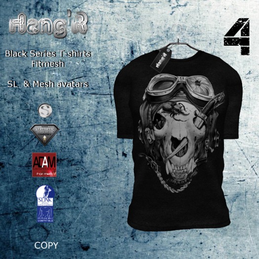 [Hang'R] Black Series T-shirt 4