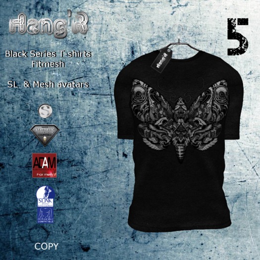 [Hang'R] Black Series T-shirt 5