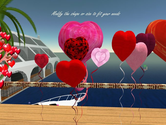 Valentines Day, Scuplted Balloons