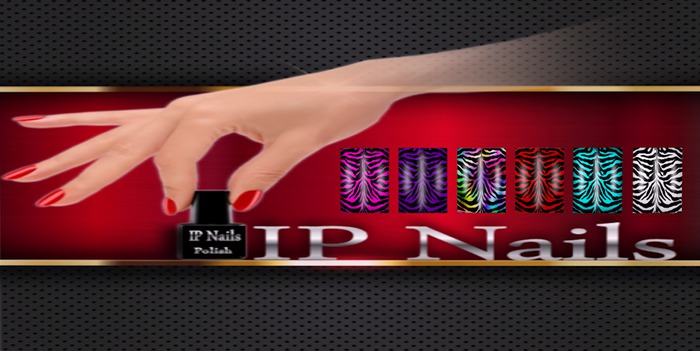 IP Nails Zebra Omega