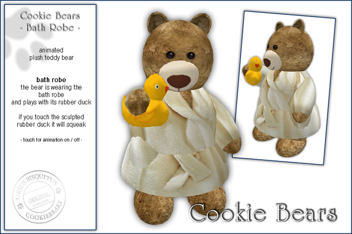 Sway`s Cookie Bear "Bath Robe"