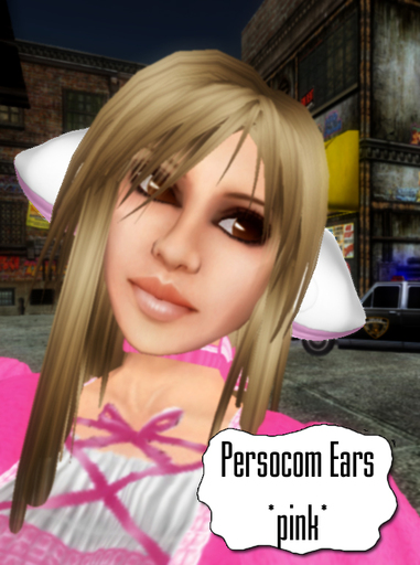 *!RaveNation!* Persocom Ears Pink