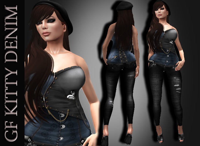 GF Kitty Denim