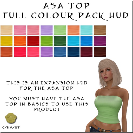 BM Asa Top Expansion HUD Colour Pack