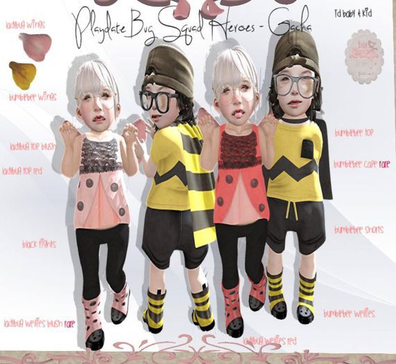 {BB} Bug Squad -BumbleBee wings [ADD]