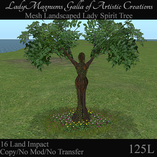 LadyMs Mesh Lady Spirit Tree No 1