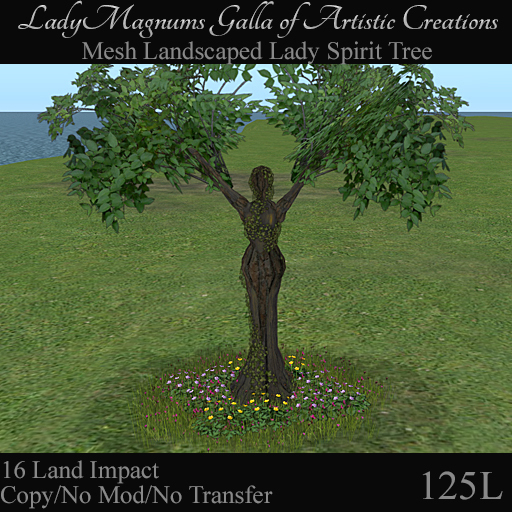 LadyMs Mesh Lady Spirit Tree No 6