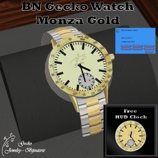 :: Gecko :: Watch - Monza Gold