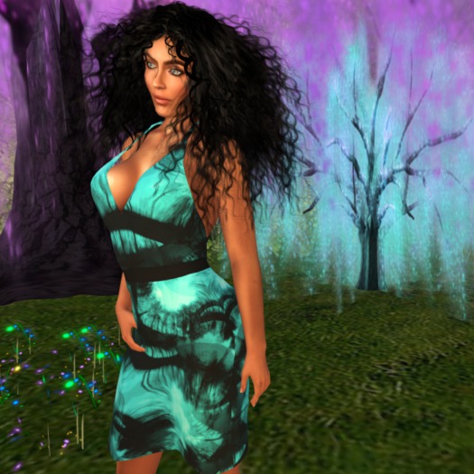 Loring Designs - Sonya Cyan Lagoon Mesh (boxed)