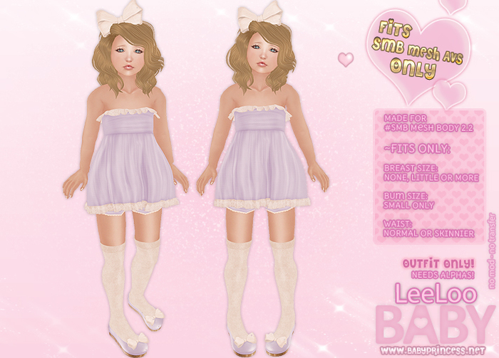:*BABY*: SMB LeeLoo - Purple