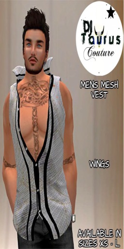 Mesh vest Wings