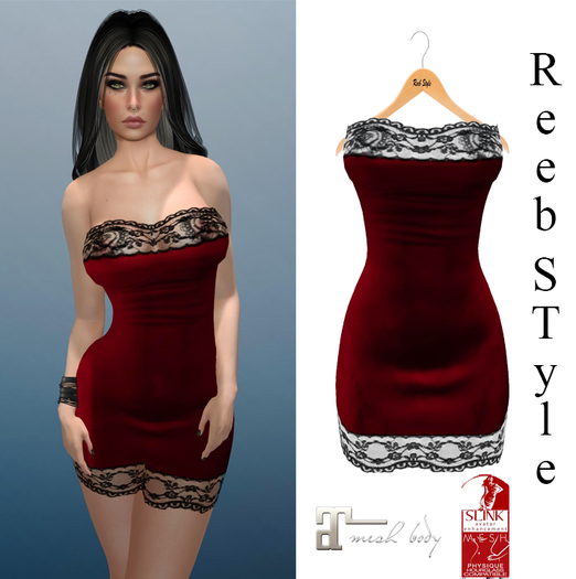 464-Reeb sTyle Anna Red Dress