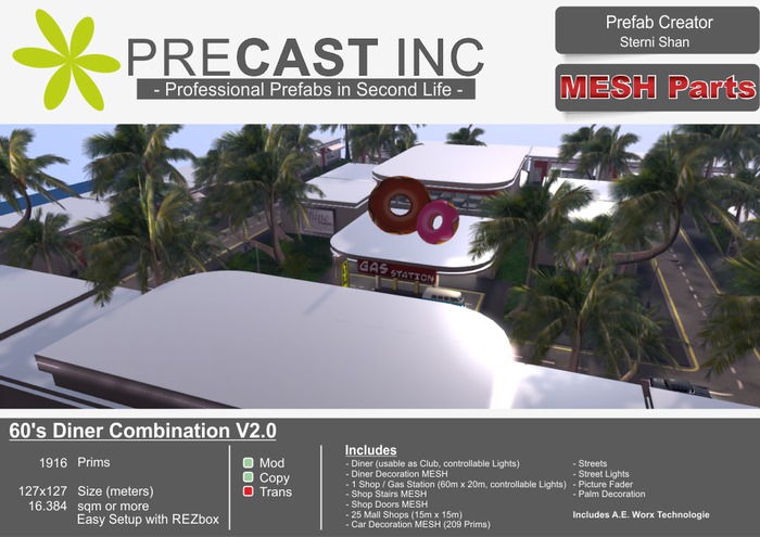 60' Diner V2.0 Combination
