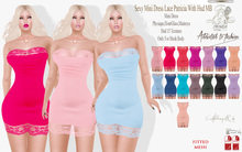 LSR - Sexy Mini Dress Lace Patricia With Hud MB