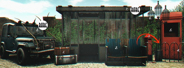Apt B // Old side of London - Fence