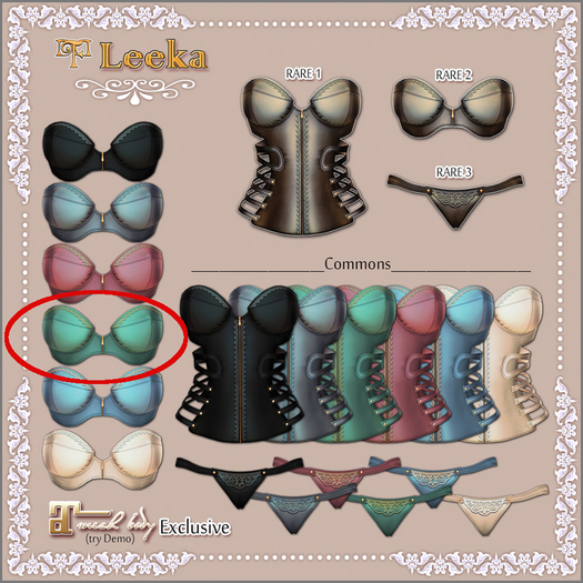 FDD *Leeka* bra - Mint (Maitreya)