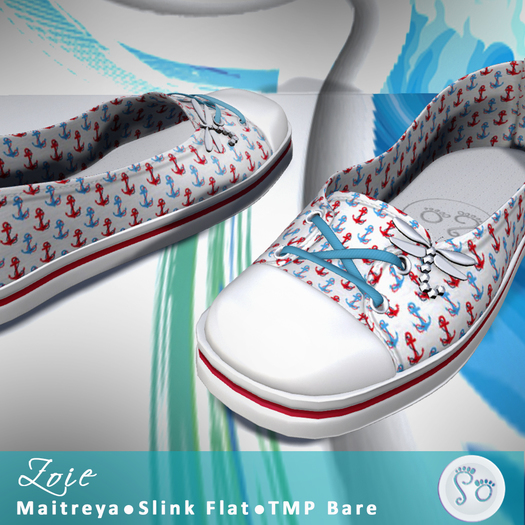 Slipper - Zoie Sneakers Anchors