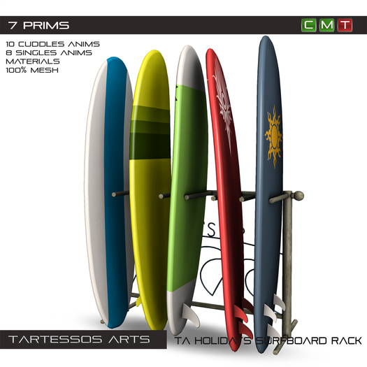 ::TA Holidays Surfboard Rack - Copy