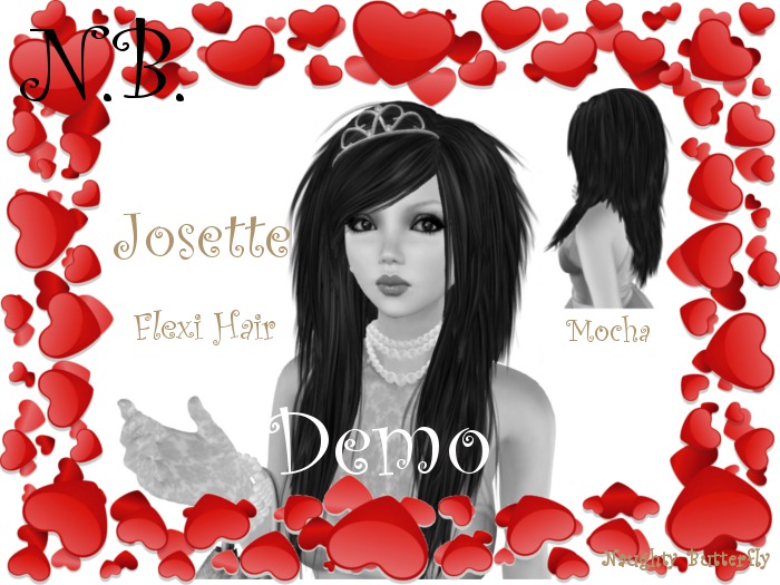 Josette Hair (Mocha) DEMO
