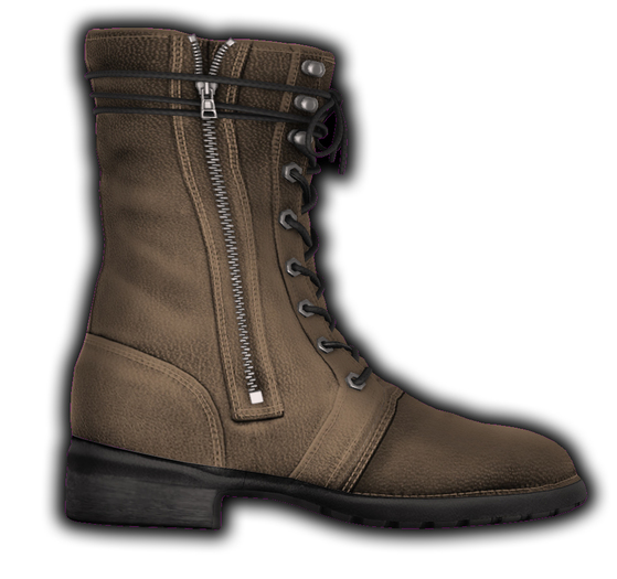 [BODY FACTORY] Cargo Boots (Beige) - BOX