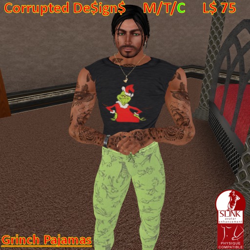 CD - Grinch Pajamas
