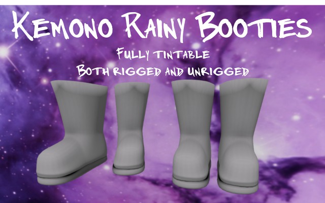 Ninastore Kemono Rainy booties