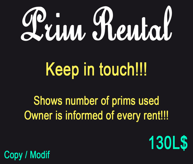Prim Rental [BOX]