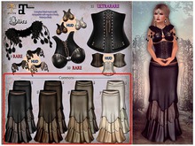 FDD Stories *Deidra* Fitted Skirt White v1
