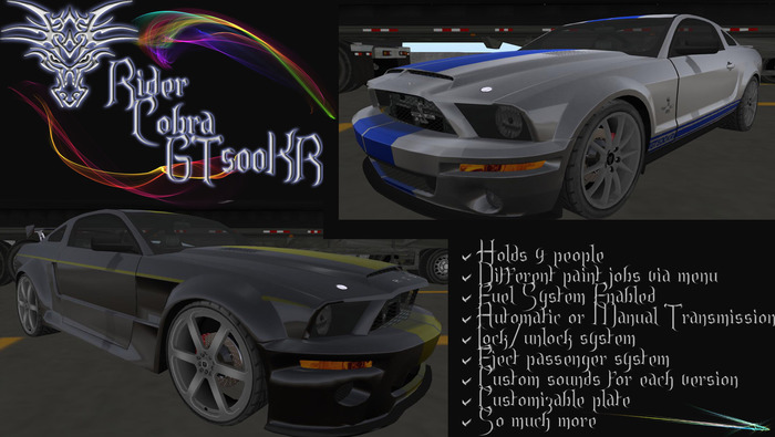 [Zenit Designs] Cobra GT500KR v1.0 (Boxed)