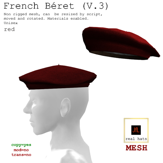 JfL French Beret_ boxed_red