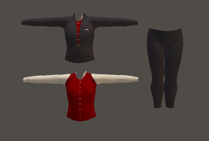 SUIT RED