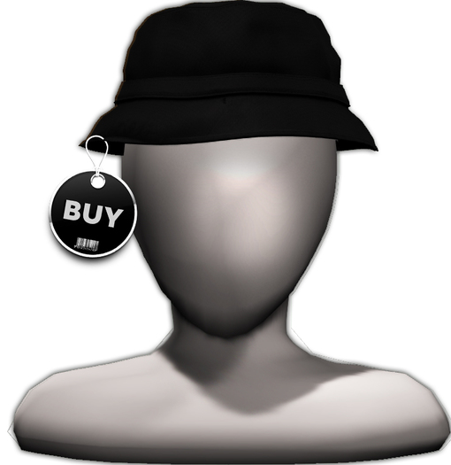 [BODY FACTORY] Hunter-Bucket Hat (Black) 