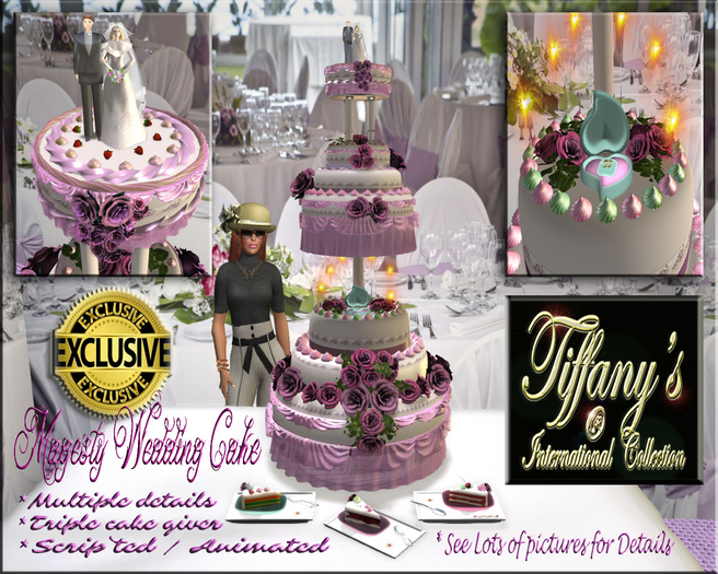 Magesty Wedding Cake-Boxed