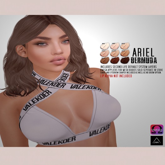 Bermuda. Ariel Skin (Milk)