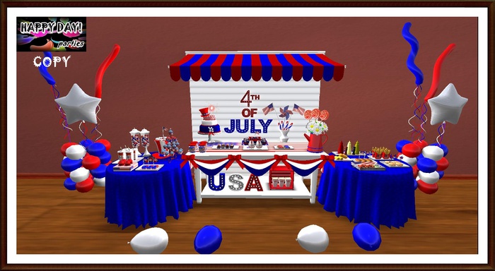Kit 4th of July - Independence Day - USA