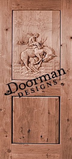 Carved Door Ranch House