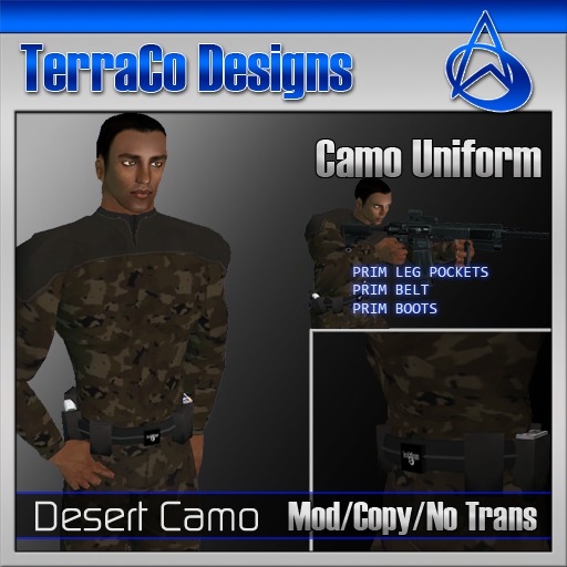 TerraCo Camo Uniform (Desert)