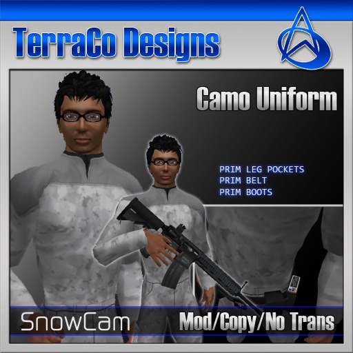 TerraCo Camo Uniform (Snow)