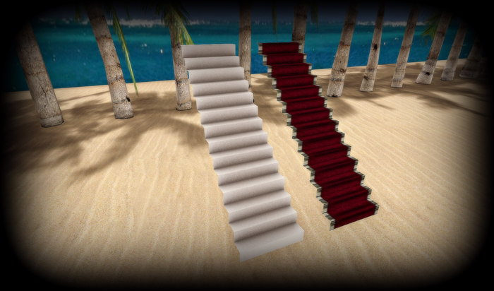 "M" Mesh Inside "M" Mesh Stairs 14 Rows