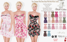 LSR - Sexy Summer Mini Dress Katia With Hud MB & Classic