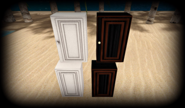 "M" Mesh Inside "M" Mesh Kitchen Cupboard Set