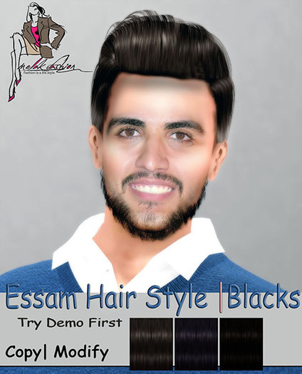 ::MF:: Essam Hair Style Blacks