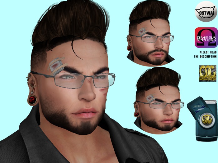 *.:: CDC FatPack Face Beard 8-9*