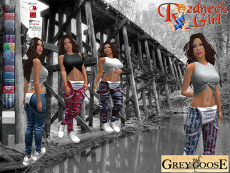 Second Life Marketplace - (WEAR ME)(DEMO) Redneck Girl